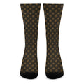 Classic Orthodox Pattern Print Crew Socks