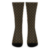 Classic Orthodox Pattern Print Crew Socks