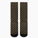 Classic Orthodox Pattern Print Crew Socks