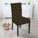 Classic Orthodox Pattern Print Dining Chair Slipcover