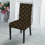 Classic Orthodox Pattern Print Dining Chair Slipcover