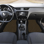 Classic Orthodox Pattern Print Front and Back Car Floor Mats