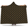 Classic Orthodox Pattern Print Hooded Blanket