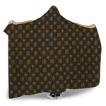 Classic Orthodox Pattern Print Hooded Blanket