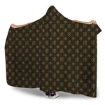 Classic Orthodox Pattern Print Hooded Blanket