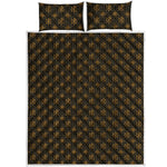 Classic Orthodox Pattern Print Quilt Bed Set