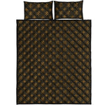 Classic Orthodox Pattern Print Quilt Bed Set