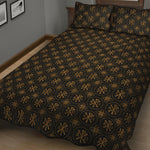 Classic Orthodox Pattern Print Quilt Bed Set