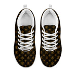 Classic Orthodox Pattern Print White Sneakers