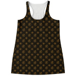 Classic Orthodox Pattern Print Women's Racerback Tank Top