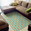 Classical Guitar Pattern Print Area Rug