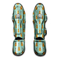 Classical Guitar Pattern Print Muay Thai Shin Guards