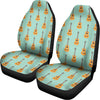 Classical Guitar Pattern Print Universal Fit Car Seat Covers