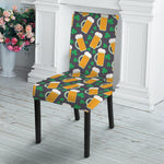 Clover And Beer St. Patrick's Day Print Dining Chair Slipcover