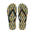Clover And Beer St. Patrick's Day Print Flip Flops