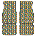 Clover And Beer St. Patrick's Day Print Front and Back Car Floor Mats