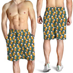 Clover And Beer St. Patrick's Day Print Men's Shorts