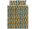 Clover And Beer St. Patrick's Day Print Quilt Bed Set