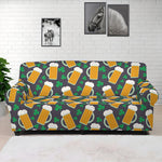 Clover And Beer St. Patrick's Day Print Sofa Cover