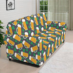Clover And Beer St. Patrick's Day Print Sofa Cover