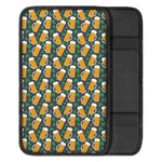 Clover And Beer St. Patrick's Day Print Car Center Console Cover