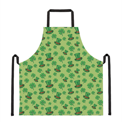 Clover And Hat St. Patrick's Day Print Apron