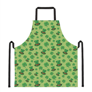 Clover And Hat St. Patrick's Day Print Apron