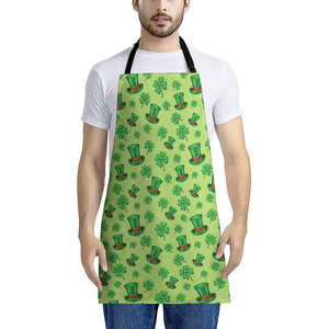 Clover And Hat St. Patrick's Day Print Apron