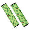 Clover And Hat St. Patrick's Day Print Car Seat Belt Covers