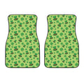 Clover And Hat St. Patrick's Day Print Front Car Floor Mats