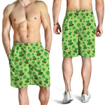 Clover And Hat St. Patrick's Day Print Men's Shorts