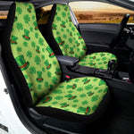 Clover And Hat St. Patrick's Day Print Universal Fit Car Seat Covers