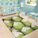 Coconut 3D Print Area Rug