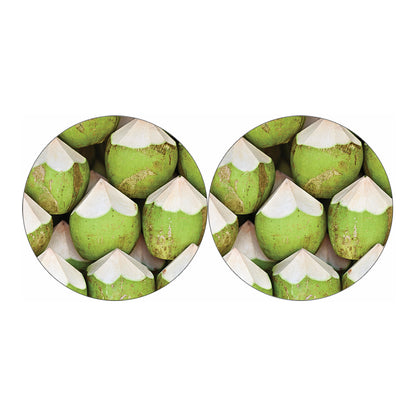 Coconut 3D Print Car Coasters