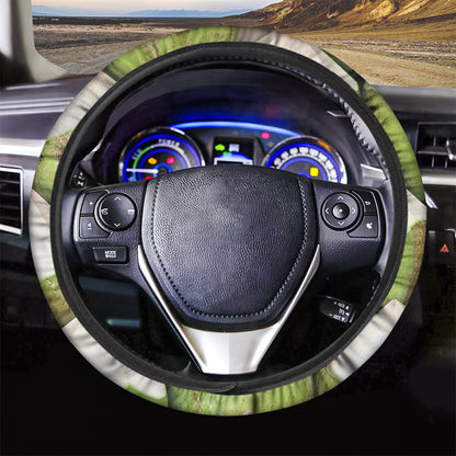 Coconut 3D Print Car Steering Wheel Cover