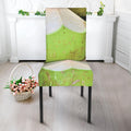 Coconut 3D Print Dining Chair Slipcover