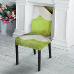 Coconut 3D Print Dining Chair Slipcover