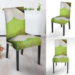 Coconut 3D Print Dining Chair Slipcover