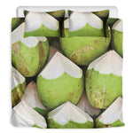 Coconut 3D Print Duvet Cover Bedding Set