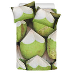 Coconut 3D Print Duvet Cover Bedding Set