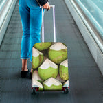 Coconut 3D Print Luggage Cover
