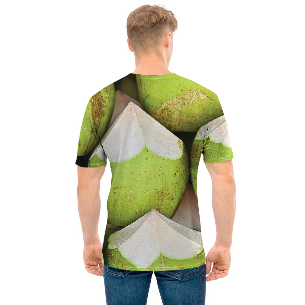 Coconut 3D Print Men's T-Shirt