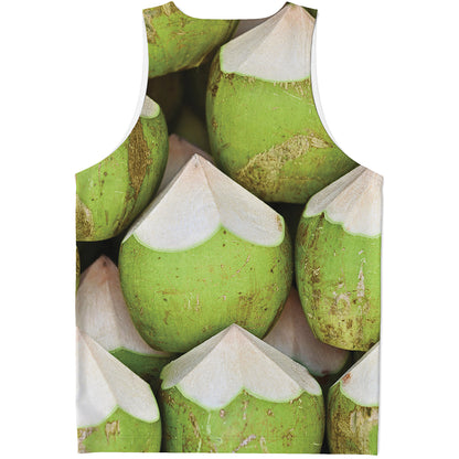 Coconut 3D Print Men's Tank Top