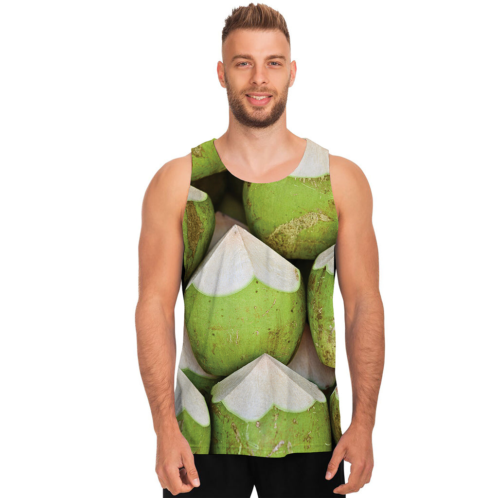 Coconut 3D Print Men's Tank Top