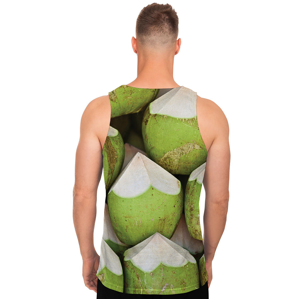 Coconut 3D Print Men's Tank Top