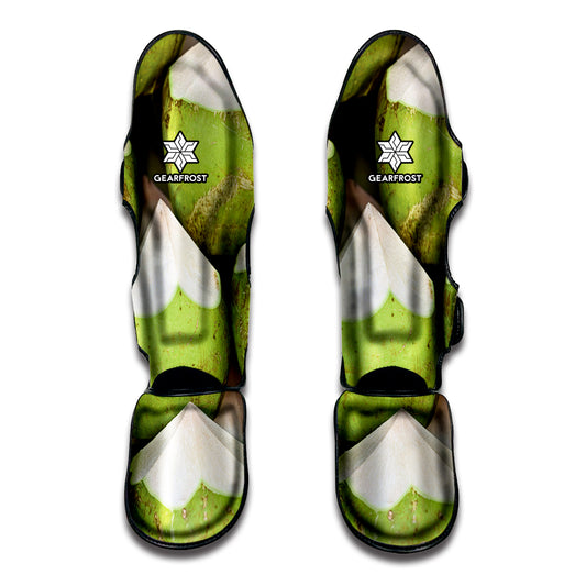 Coconut 3D Print Muay Thai Shin Guard