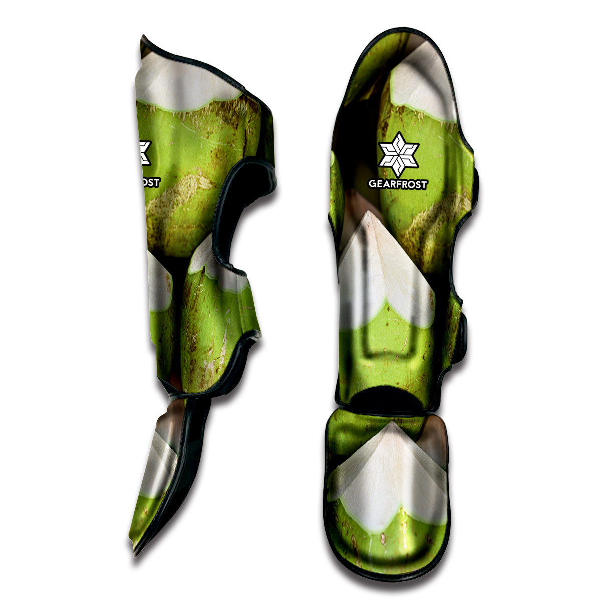 Coconut 3D Print Muay Thai Shin Guard