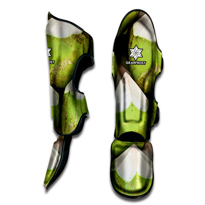 Coconut 3D Print Muay Thai Shin Guard