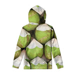 Coconut 3D Print Pullover Hoodie