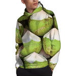 Coconut 3D Print Pullover Hoodie